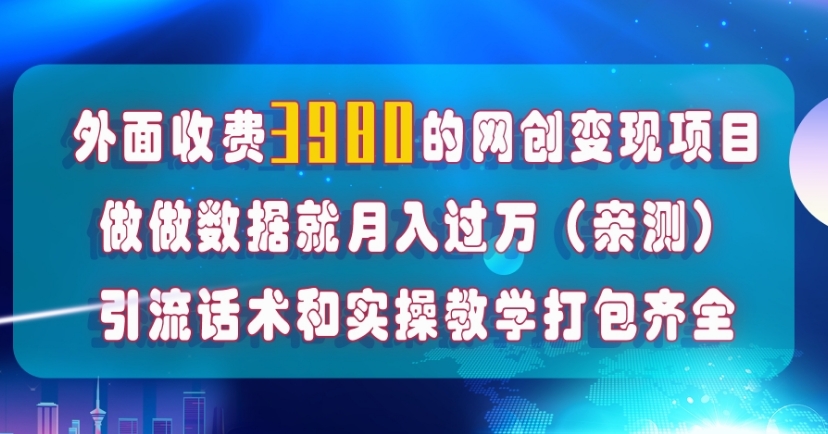 在短视频等全媒体平台做数据流量优化，实测一月1W+，在外至少收费4000+-大源资源网