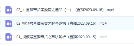 《视频号直播带货项目》日入2000+，花了4988买的-大源资源网