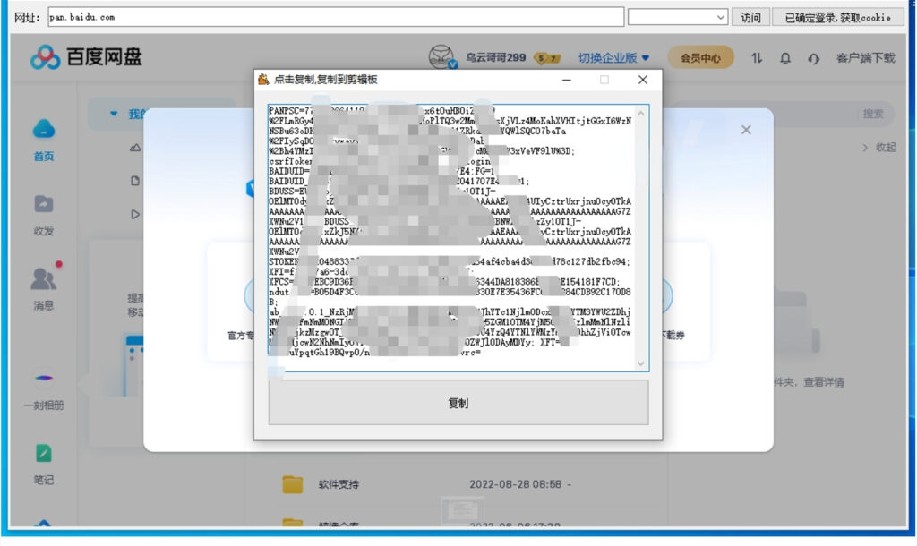 获取网站Cookie-大源资源网